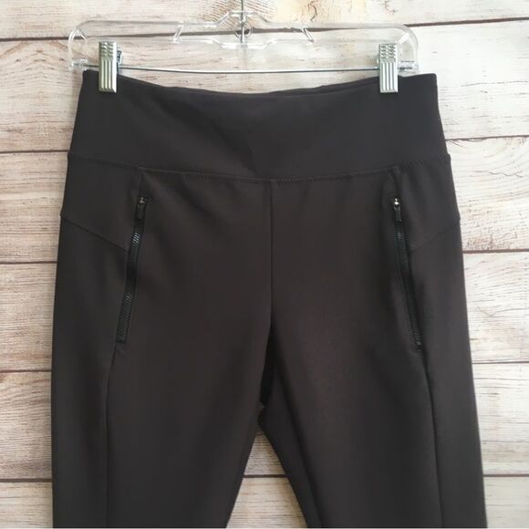 ATHLETA STELLAR TROUSERS IN DARK BROWN - Picture 2 of 5